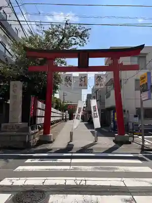 東京羽田 穴守稲荷神社の鳥居