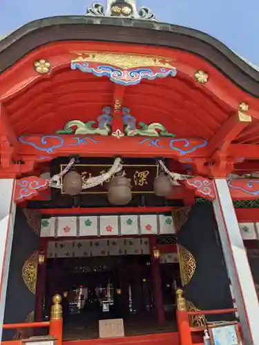 深志神社の本殿