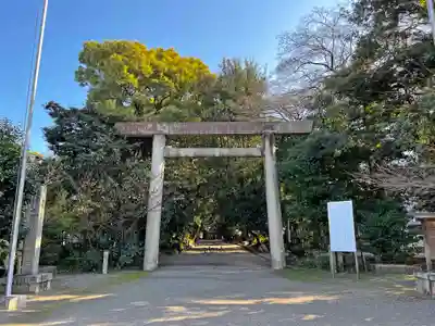 高座結御子神社(熱田神宮摂社)の鳥居