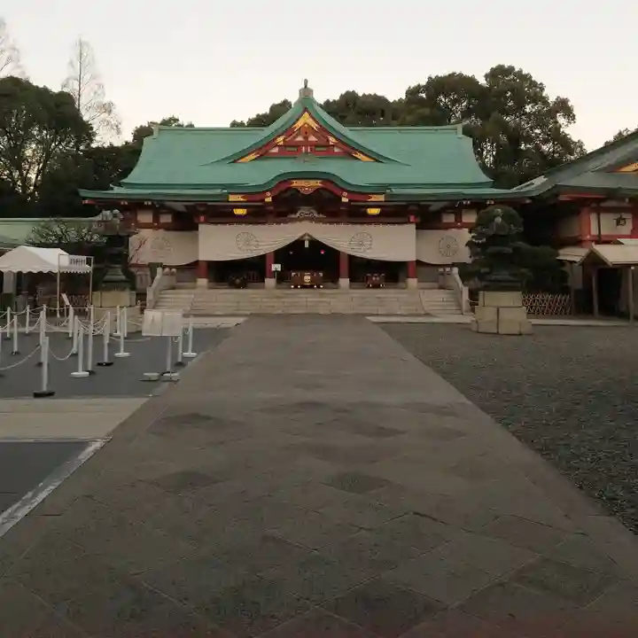日枝神社の本殿・本堂