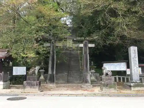 千栗八幡宮の鳥居