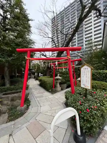 水天宮平沼神社の鳥居