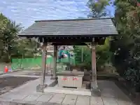 潮田神社の手水舎