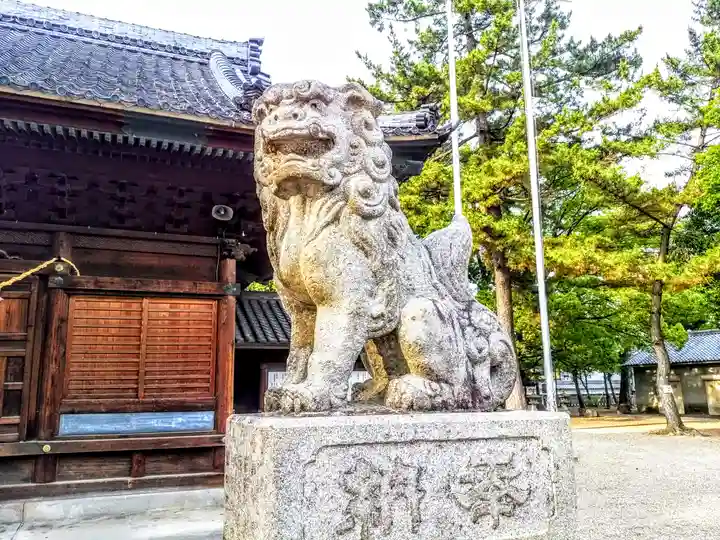 白山比売神社の狛犬