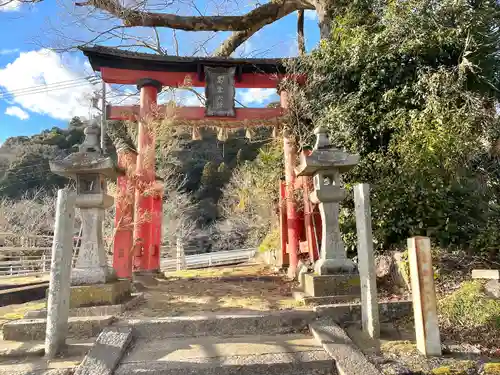 高倉神社の鳥居