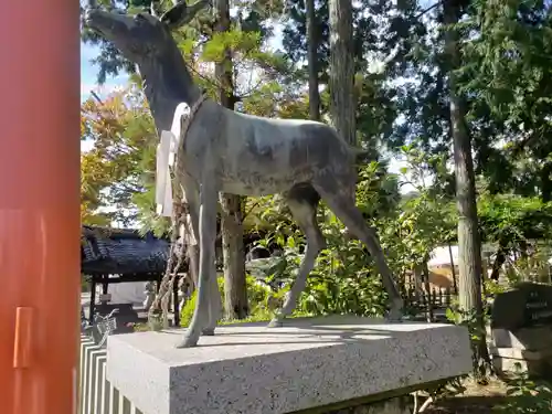 立木神社の狛犬