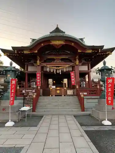 羽田神社の本殿・本堂
