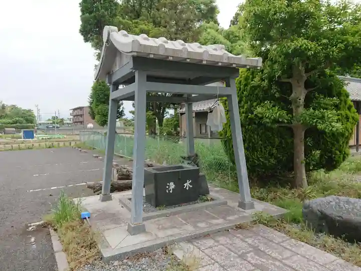 白髭神社の手水舎