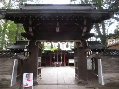赤坂氷川神社の山門・神門