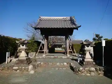 長全寺の山門・神門