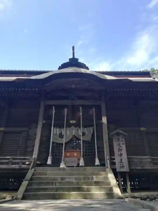 相馬中村神社の本殿・本堂
