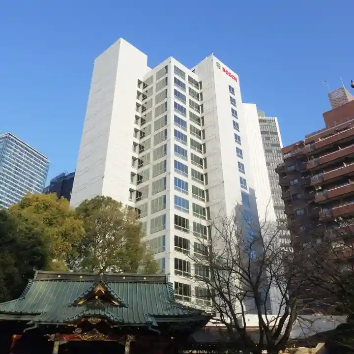 金王八幡宮の景色