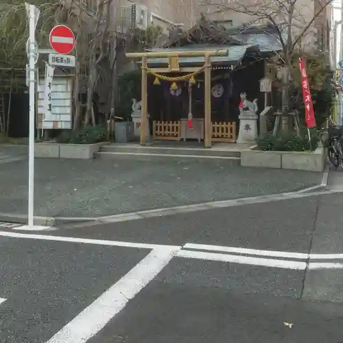 茶ノ木神社の鳥居