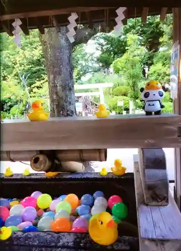 鳩森八幡神社の手水