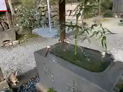 日光大室高龗神社の手水