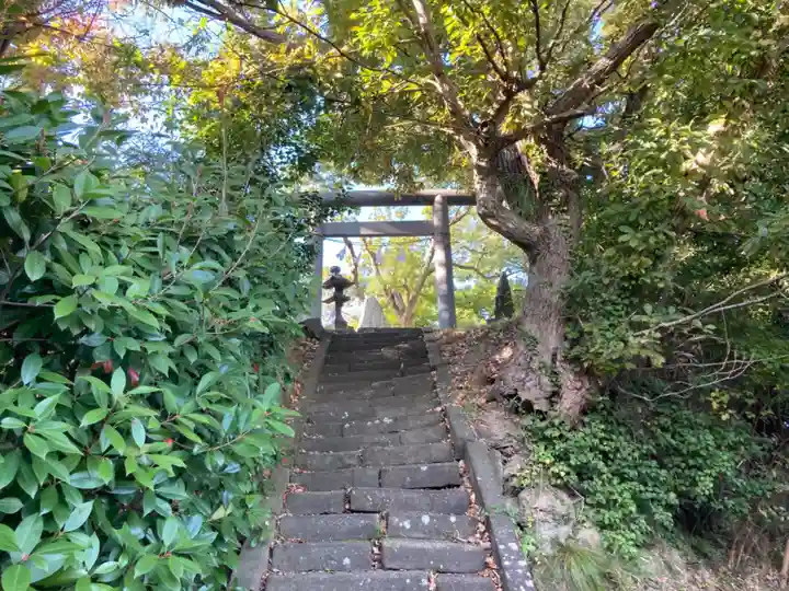 御嶽神社の鳥居