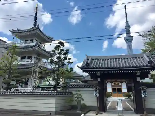 法恩寺の山門