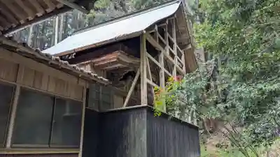 白山神社の本殿・本堂