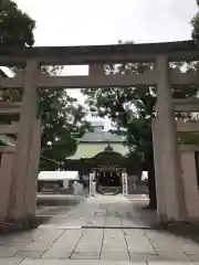 坐摩神社の鳥居