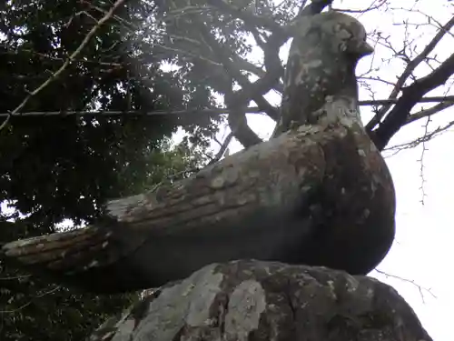 三宅八幡宮の狛犬