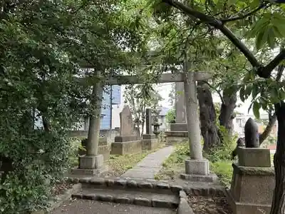 横浜一之宮神社の鳥居