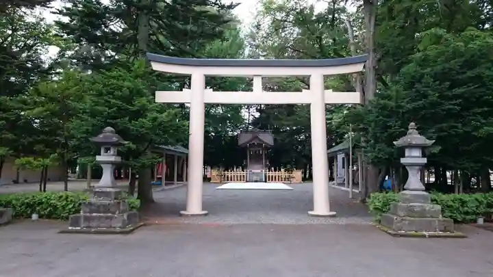 旭川神社の鳥居