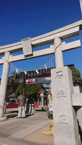 高靇神社の鳥居