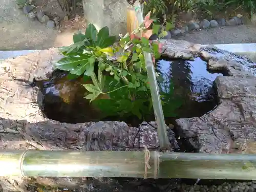 阿智神社の手水