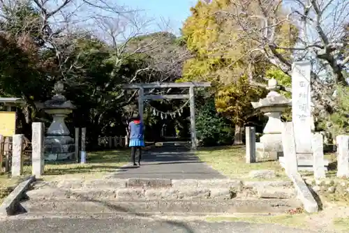 鎌田神明宮の鳥居