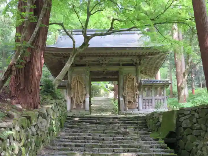 百済寺の山門・神門