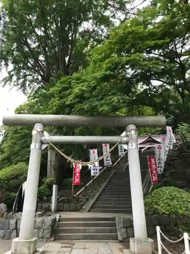 温泉神社〜いわき湯本温泉〜の鳥居