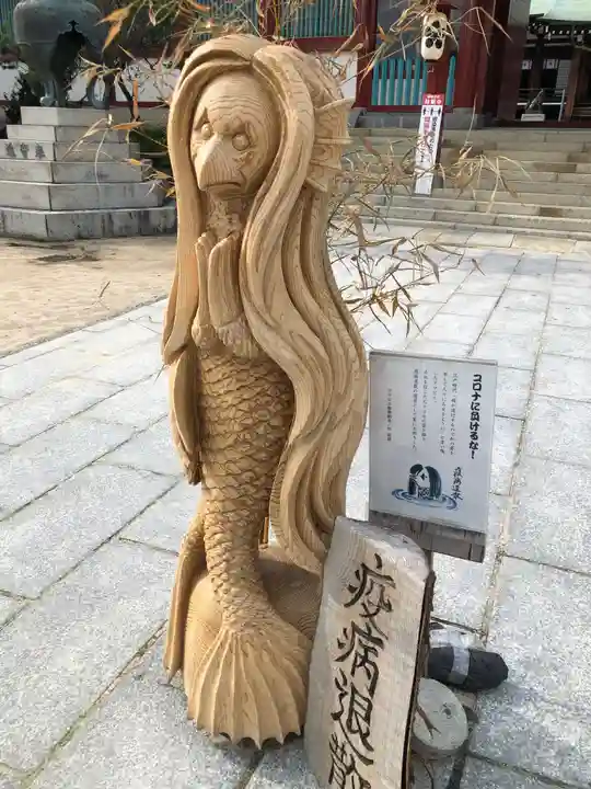 防府天満宮の像