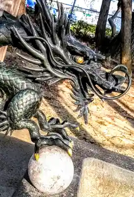 山神社の手水舎