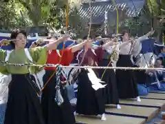 川田八幡神社のお祭り