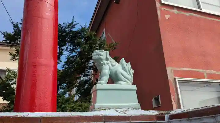 八幡神社の狛犬