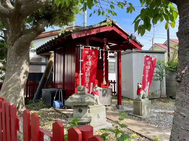 宇都宮稲荷神社(宇都宮辻幕府旧跡)の本殿・本堂