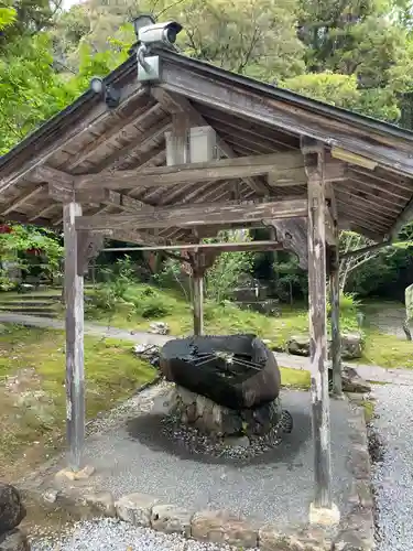竹林寺の手水舎