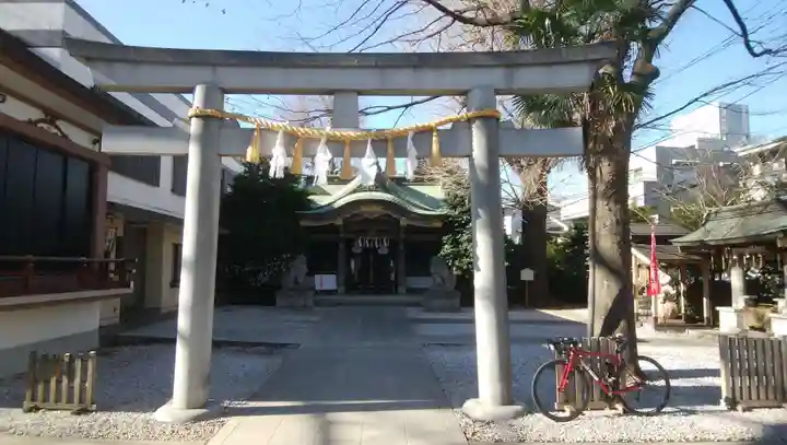 大鳥神社の鳥居