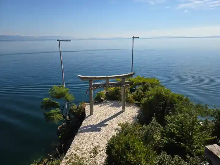 竹生島神社(都久夫須麻神社)(滋賀県)