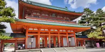 平安神宮の山門・神門