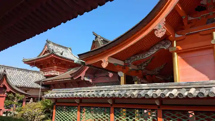 伊佐爾波神社の本殿・本堂