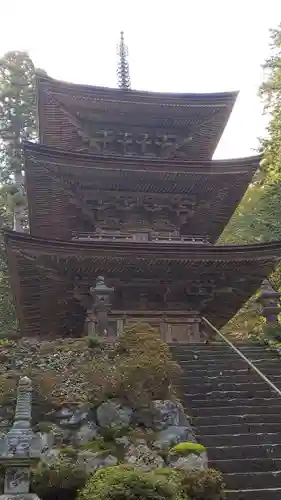 明通寺の塔