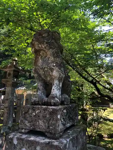 粟鹿神社の狛犬