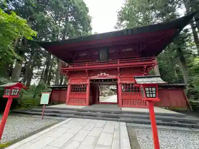 富士山東口本宮 冨士浅間神社の山門・神門