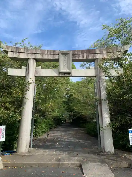 八幡古表神社の鳥居