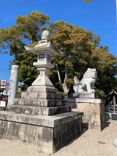 伊弉諾神宮の狛犬