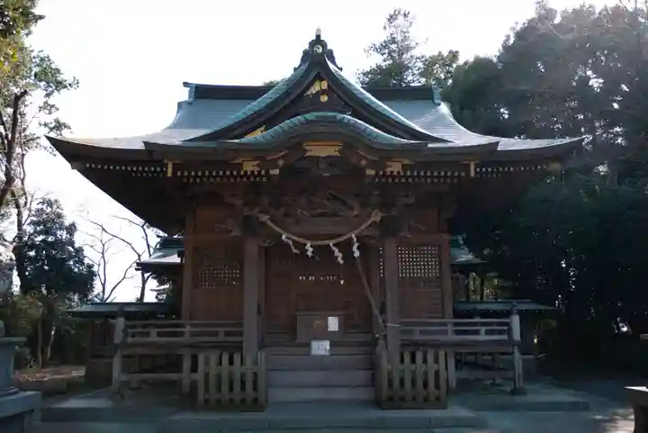 諏訪神社の本殿・本堂