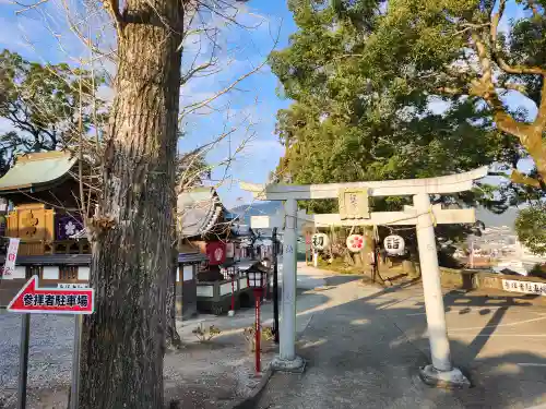 福良天満宮の鳥居