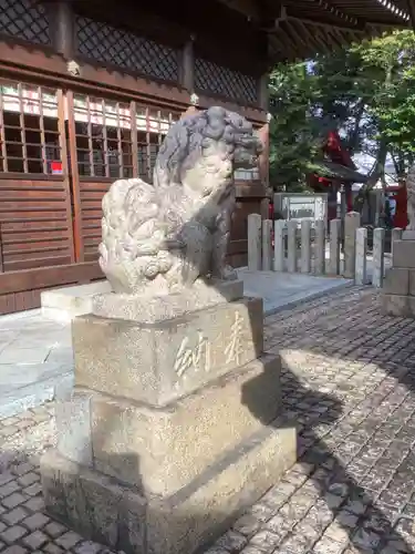 清洲山王宮　日吉神社の狛犬