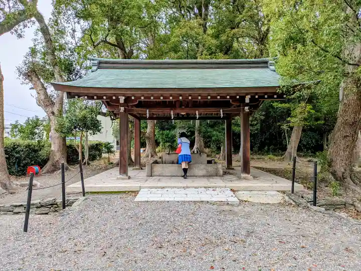 日前神宮・國懸神宮の手水舎